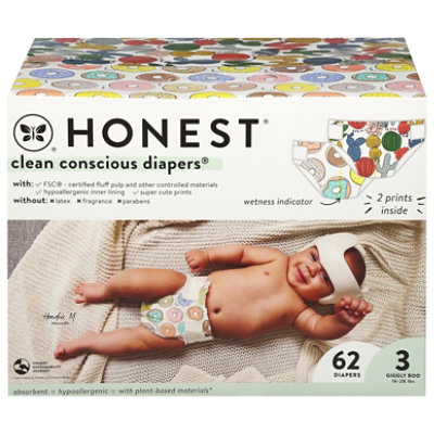 Honest Diapers Club Box Sz 3 - 62 CT - Image 2