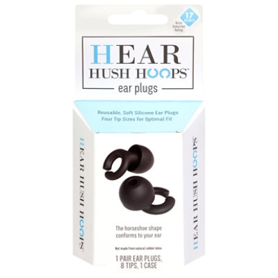 Hear Hush Hoops Ear Plugs - EA - Image 2