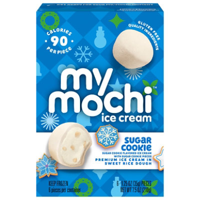 My Mochi Sugar Cookie Ice Cream Balls, Each Box Includes 6-1.25 Fz Mochi Pieces - 6-1.25F - Image 2