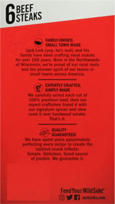 Jack Links Beef Steaks Original 4.8oz - 4.8 OZ - Image 6
