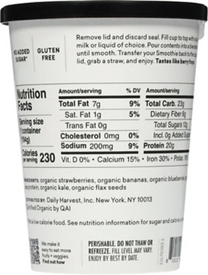 Daily Harvest Prtn Smthie Mixed Berry 6.7oz - 6.7 OZ - Image 5