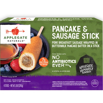 Applegate Farms Pancake On A Stick Pork 10oz - 10 OZ - Image 2