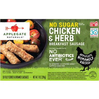 Applegate Sausage Chicken And Herb 7oz - 7 OZ - Image 2