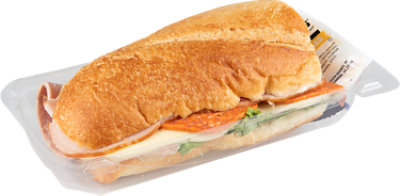 ReadyMeals Boar's Head 6 Inch Italian Sub Sandwich With Tavern Ham - Each - Image 1