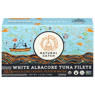 Natural Catch Albacore Tuna Fillets - 4.4 OZ - Image 2