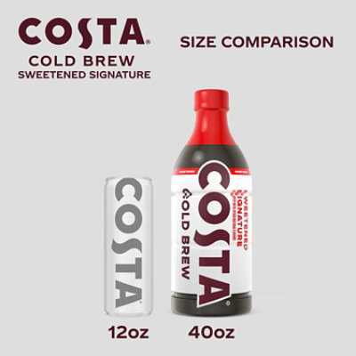 Costa Signature Blend Unsweetened Cold Brew - 40 FL. Oz. - Image 2