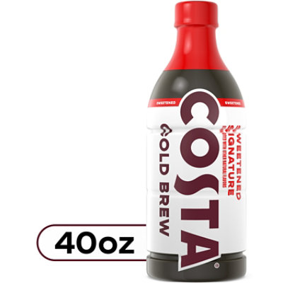 Costa Signature Blend Sweetened Cold Brew - 40 FL. Oz. - Image 1