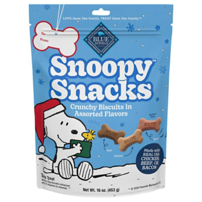 Blue Bones Charlie Brown Sm Dog Assort Flavor - 16 OZ - Image 1