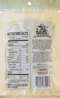 Vaquero Bandido Carne Seca Lemon 2oz - 2 OZ - Image 5