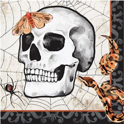 Signature Select Fright Night Beverage Napkins - 16 Count - Image 1
