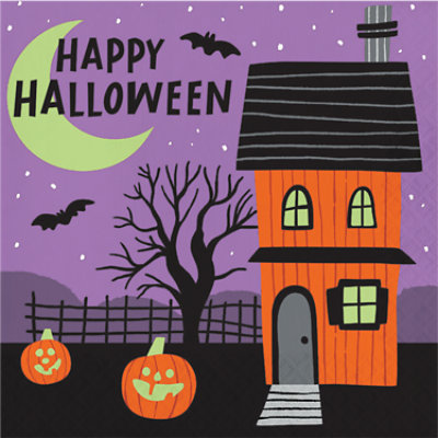 Signature Select Halloween Haunts Lunch Napkins - 16 Count - Image 1