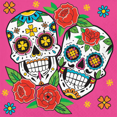 Signature Select Skelebration Lunch Napkins - 16 Count - Image 1