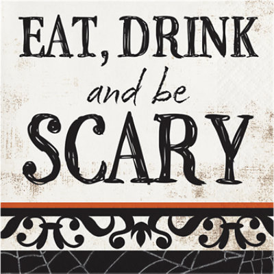 Signature Select Fright Night Lunch Napkins - 16 Count - Image 1