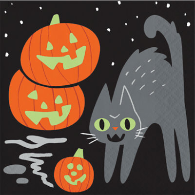Signature Select Halloween Haunts Beverage Napkins - 16 Count - Image 1