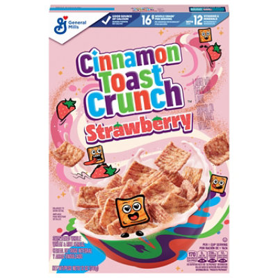 Cinnamon Toast Crunch Strawberry Cereal - 12 Oz - Image 2