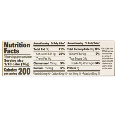 Jon Donaire Strawberries & Creme Ice Cream Cake - 27 OZ - Image 5