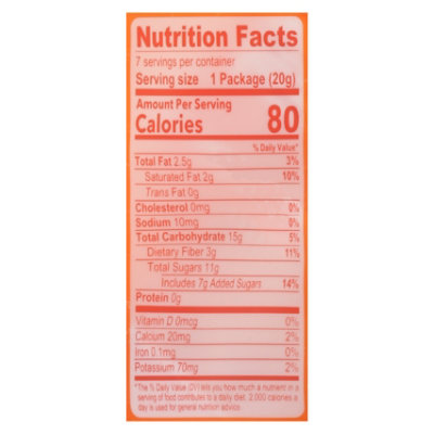 Natures Garden Yoggies Mango Peach Probiotic - 4.9 OZ - Image 3