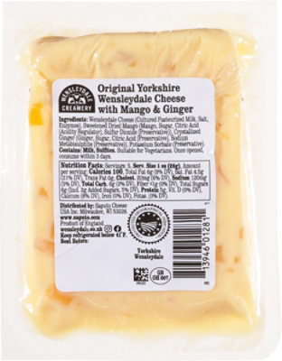 Wensleydale Mango Ginger Cheese - 5.30 OZ - Image 5