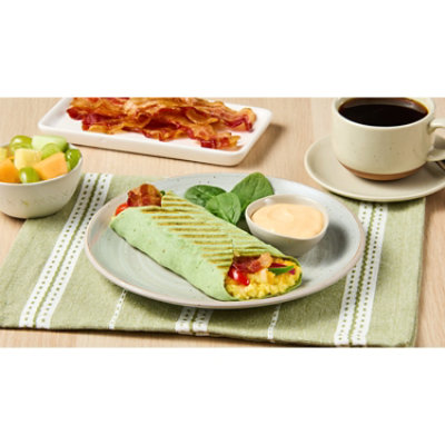 Mission Zero Net Carbs Spinach Tortilla Wraps - 8 Count - Image 2