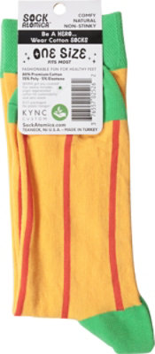 Sock Atomica Jack O'lantern  Socks – Each - Image 4