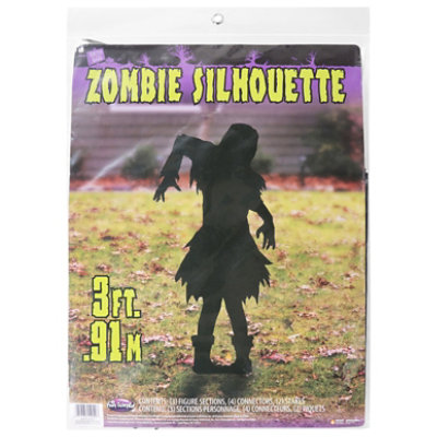 Fun World Holiday Zombie Yard Silhouette Fem – Each - Image 2
