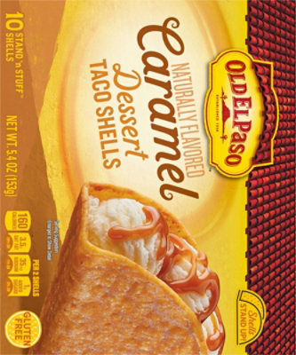 Old El Paso Stand 'n Stuff Caramel Taco Shells 10 Count - 5.4 OZ - Image 6