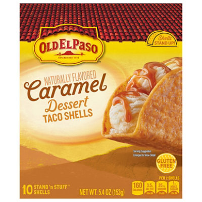 Old El Paso Stand 'n Stuff Caramel Taco Shells 10 Count - 5.4 OZ - Image 1