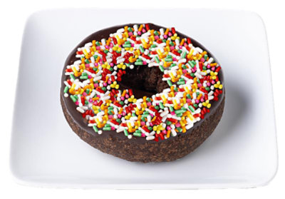 Chocolate Donut With Sprinkles 1 Count - EA - Image 1