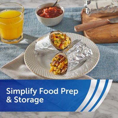 Reynolds Wrappers Aluminum Foil Foodwrap 14 Inch 14 Inch X 10.25 Inch 1 Pack 50 Count - 50 CT - Image 4