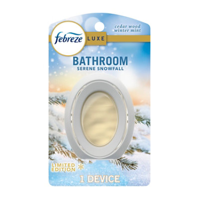 Febreze Luxe Small Spaces, Limited Edition Serene Snowfall - .25 Fl. Oz. - 0.25 FZ - Image 1
