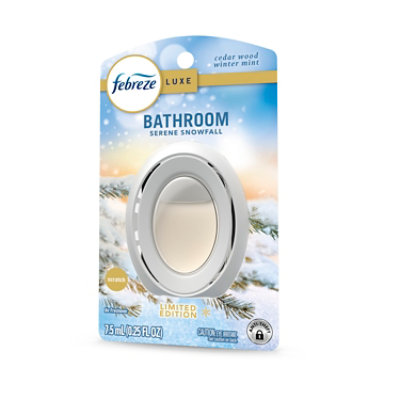 Febreze Luxe Small Spaces, Limited Edition Serene Snowfall - .25 Fl. Oz. - 0.25 FZ - Image 6