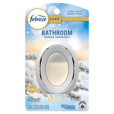 Febreze Luxe Small Spaces, Limited Edition Serene Snowfall - .25 Fl. Oz. - 0.25 FZ - Image 3