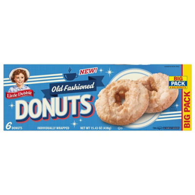 Little Debbie Big Pack Old Fashioned Donuts - 13.22 OZ - Image 2