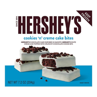 Hersheys Cookies N Creme Enrobed Cake Bites 7.2 Oz - 7.2 OZ - Image 1