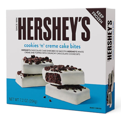 HERSHEY'S Cookies ‘n' Creme Cake Bites - 7.2 Oz - Image 6