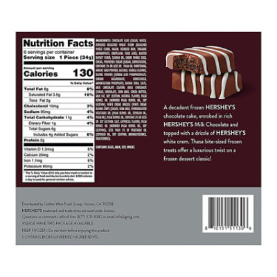 Hersheys Chocolate Cake Bites 7.2 Oz - 7.2 OZ - Image 4