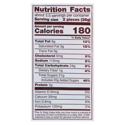 Reeses Fast Break Milk Chocolate, Peanut Butter & Nougat Snack Size Bar Peg Bag - 4.69 OZ - Image 4