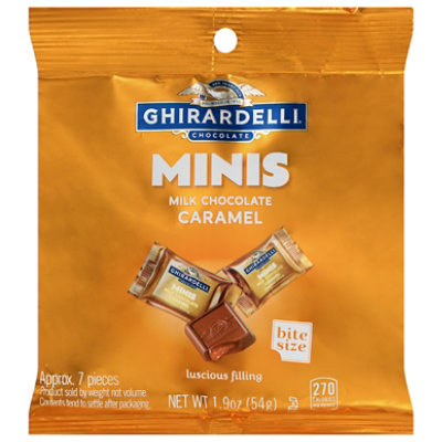 Ghirardelli Minis Milk Chocolate Caramel, 1.9 Oz Pouch - 1.9 OZ - Image 2