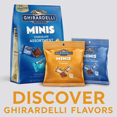Ghirardelli Minis Caramel Milk Chocolate - 1.9 Oz - Image 2