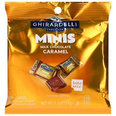 Ghirardelli Minis Caramel Milk Chocolate - 1.9 Oz - Image 1