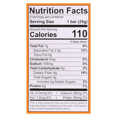 Three Wishes Granola Bar Chocolate Peanut Butter - 5 CT - Image 3