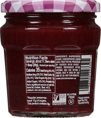 Bonne Maman Raspberry Fruit Spread - 11.8 OZ - Image 5
