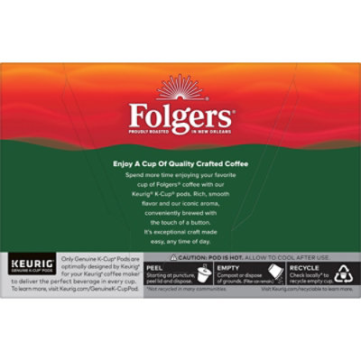 Folgers 2.40 Ounce Classic Decaf 10 Count Coffee K-cup - 10 CT - Image 8