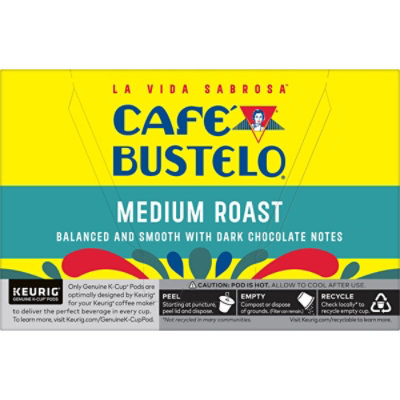 Cafe Bustelo Medium Roast 10 Count Coffee K-cup - 10 CT - Image 8