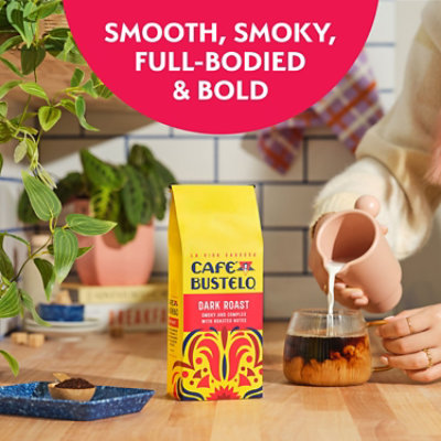 Cafe Bustelo 11 Ounce Dark Roast & Ground Coffee - 11 OZ - Image 2