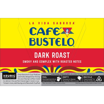 Cafe Bustelo 3.3 Ounce Dark Roast 10 Count Coffee K-cup Each - 10 CT - Image 8