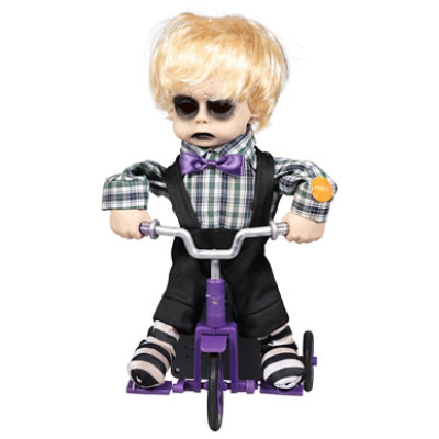 Decorated Doll Riding Tricycle Boy - Each - Image 1