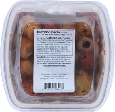 Divina Olive Mix Greek Pitted - 7.4 OZ - Image 6