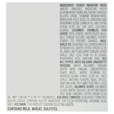 ReadyMeals Radiatore Greek Pasta Salad - 10 Oz - Image 4
