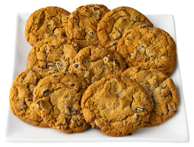 Colossal Chocolate Chunk Cookies 10 Count - EA - Image 1